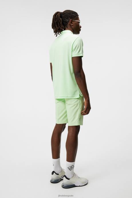 Men J.Lindeberg Patina Green Bode Polo Clothing 8R62306