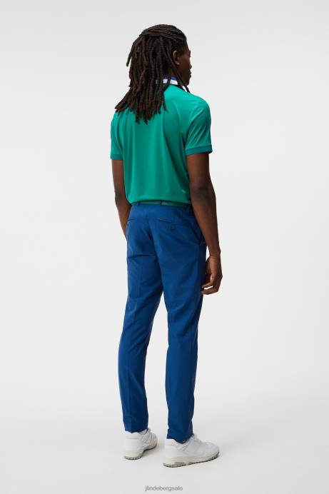 Men J.Lindeberg Proud Peacock Ben Polo Clothing 8R62132