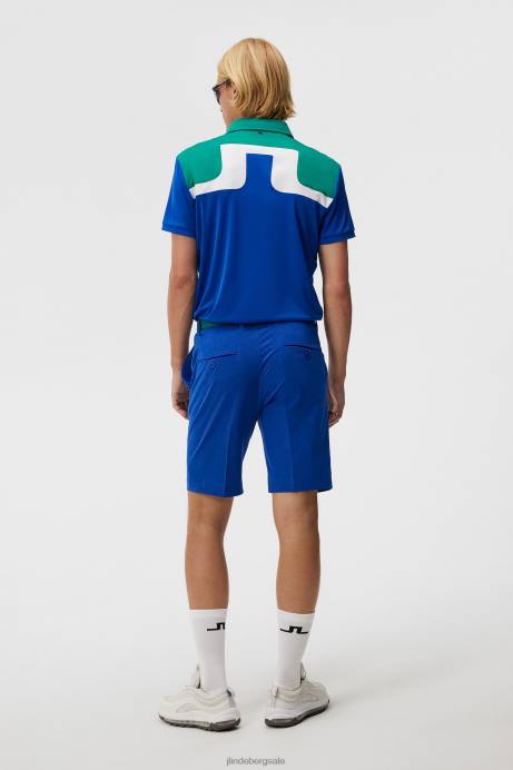 Men J.Lindeberg Proud Peacock Jeff Polo Clothing 8R62117