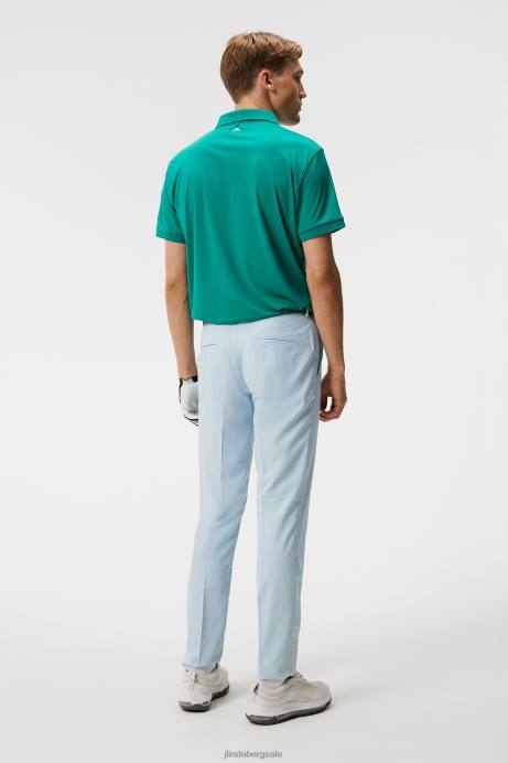 Men J.Lindeberg Proud Peacock Tour Tech Slim Polo Clothing 8R6289