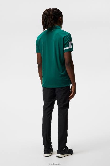 Men J.Lindeberg Rain Forest Heath Polo Clothing 8R62291