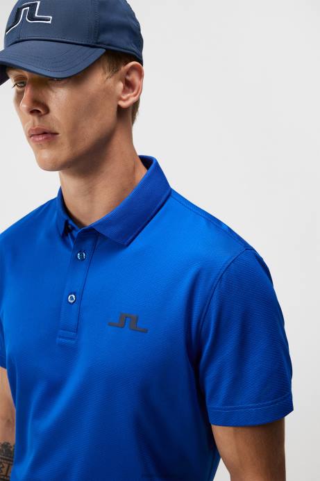 Men J.Lindeberg Surf the Web Bridge Polo Clothing 8R6256
