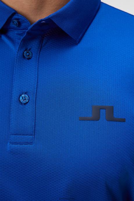 Men J.Lindeberg Surf the Web Bridge Polo Clothing 8R6256