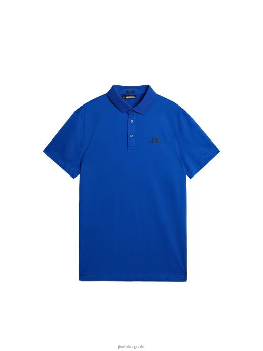 Men J.Lindeberg Surf the Web Bridge Polo Clothing 8R6256