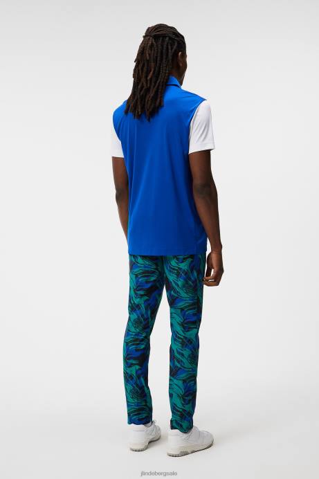 Men J.Lindeberg Surf the Web Graham Polo Clothing 8R6239