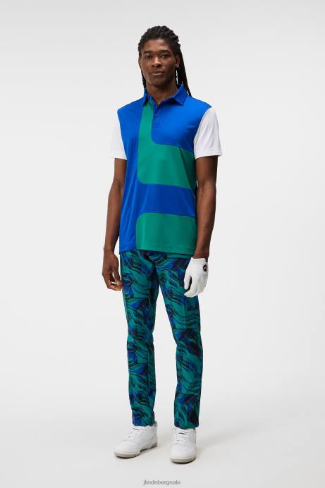 Men J.Lindeberg Surf the Web Graham Polo Clothing 8R6239