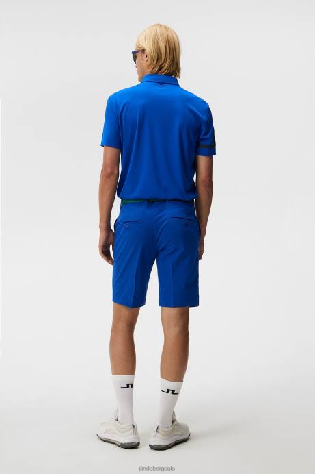 Men J.Lindeberg Surf the Web Heath Polo Clothing 8R62123