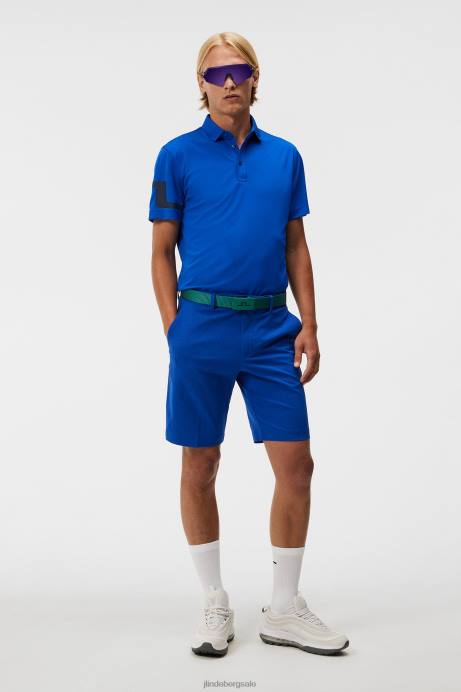 Men J.Lindeberg Surf the Web Heath Polo Clothing 8R62123