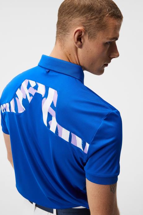 Men J.Lindeberg Surf the Web Kv Polo Clothing 8R62139