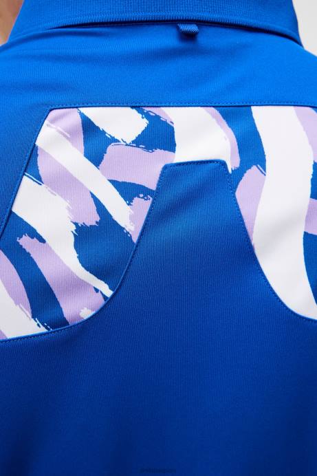 Men J.Lindeberg Surf the Web Kv Polo Clothing 8R62139