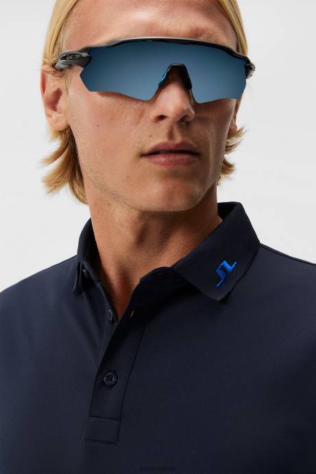 Men J.Lindeberg Surf the Web Kv Polo Clothing 8R6279