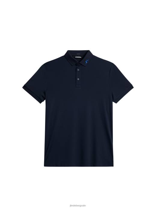 Men J.Lindeberg Surf the Web Kv Polo Clothing 8R6279