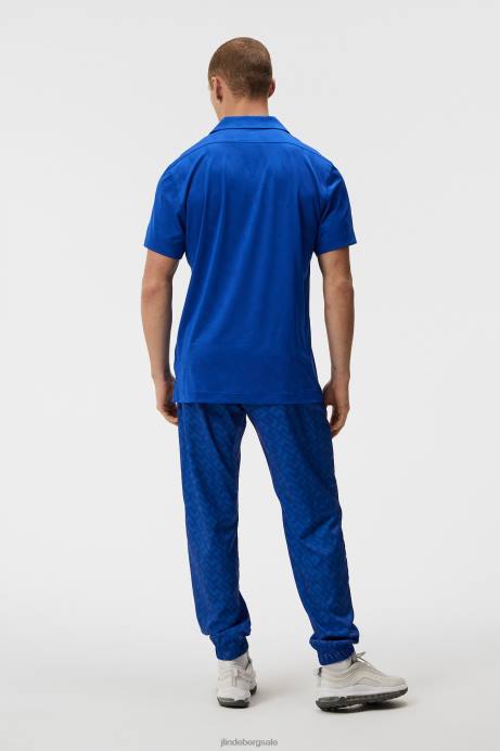 Men J.Lindeberg Surf the Web Resort Relaxed Polo Clothing 8R62153