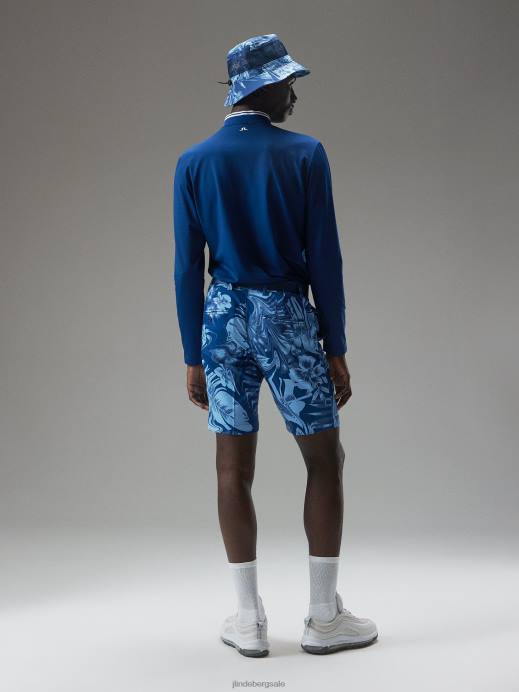 Men J.Lindeberg White Tyson Long-Sleeve Polo Clothing 8R62335