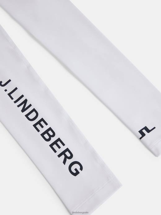 Men J.Lindeberg White Enzo Sleeve Accessory 8R62837