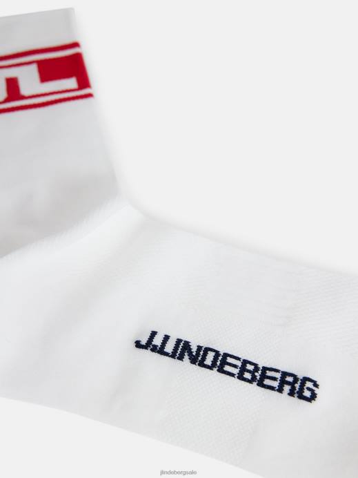 Men J.Lindeberg Fiery Red Percy Sock Accessory 8R62828