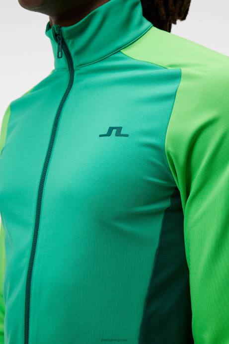 Men J.Lindeberg Bosphorus Melker Mesh Mid Layer Clothing 8R62627