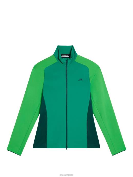 Men J.Lindeberg Bosphorus Melker Mesh Mid Layer Clothing 8R62627