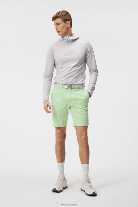 Men J.Lindeberg Light Grey Melange Stefan Hoodie Clothing 8R62575