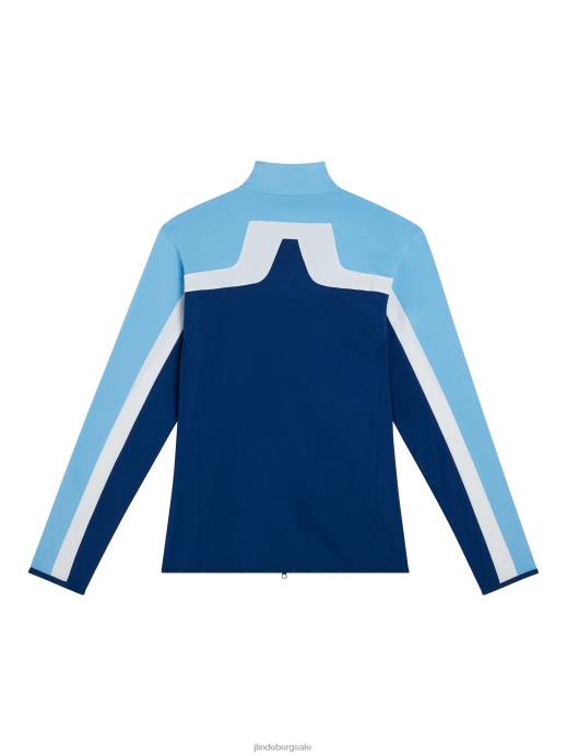 Men J.Lindeberg Little Boy Blue Jarvis Mid Layer Clothing 8R62521