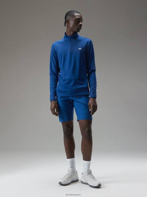 Men J.Lindeberg Navy Peony Emanuel Mid Layer Clothing 8R62663