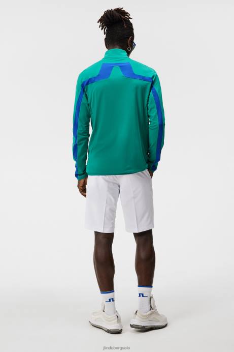 Men J.Lindeberg Proud Peacock Jarvis Mid Layer Clothing 8R62520