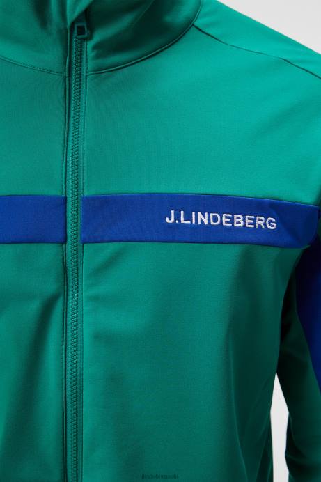 Men J.Lindeberg Proud Peacock Jarvis Mid Layer Clothing 8R62520