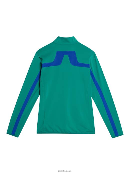 Men J.Lindeberg Proud Peacock Jarvis Mid Layer Clothing 8R62520