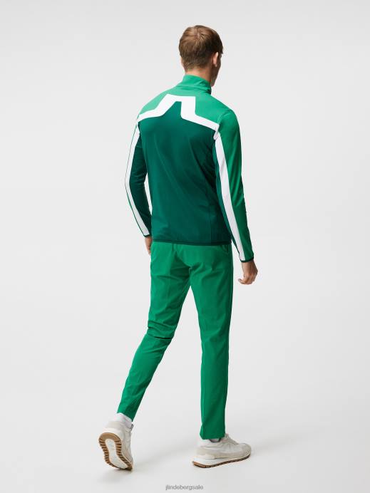 Men J.Lindeberg Rain Forest Jarvis Mid Layer Clothing 8R62618