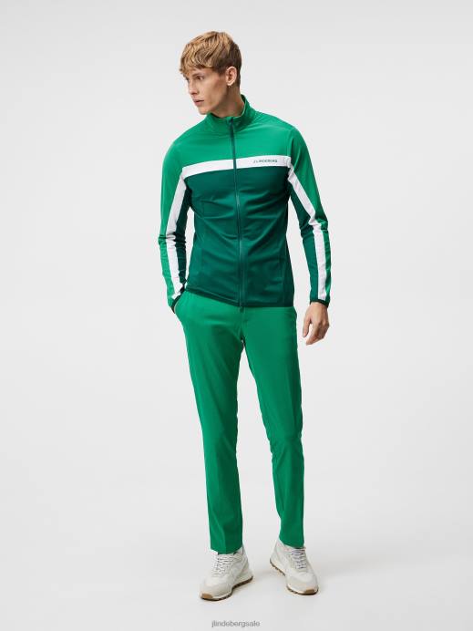 Men J.Lindeberg Rain Forest Jarvis Mid Layer Clothing 8R62618