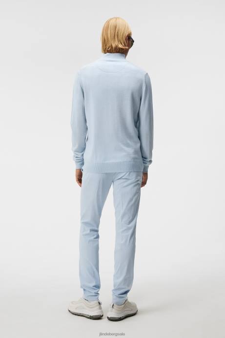 Men J.Lindeberg Skyway Kian Zipped Sweater Clothing 8R62559