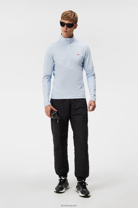 Men J.Lindeberg Skyway Luke Half Zip Mid Layer Clothing 8R62529