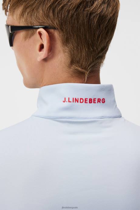Men J.Lindeberg Skyway Luke Half Zip Mid Layer Clothing 8R62529