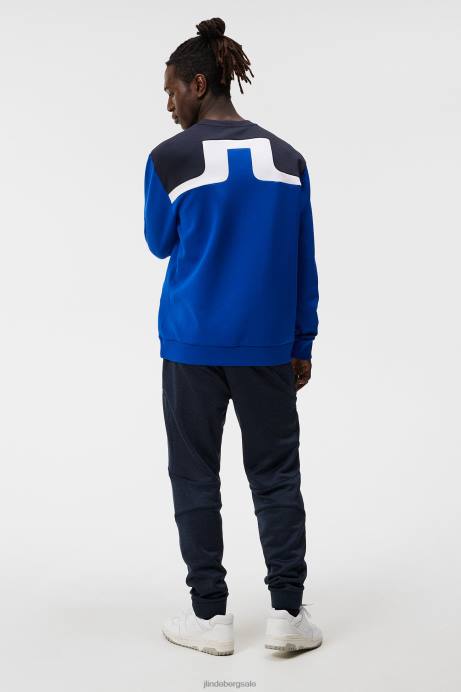 Men J.Lindeberg Surf the Web Jeff Sweatshirt Clothing 8R62531