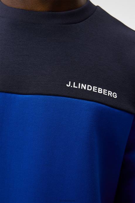 Men J.Lindeberg Surf the Web Jeff Sweatshirt Clothing 8R62531