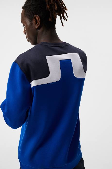 Men J.Lindeberg Surf the Web Jeff Sweatshirt Clothing 8R62531