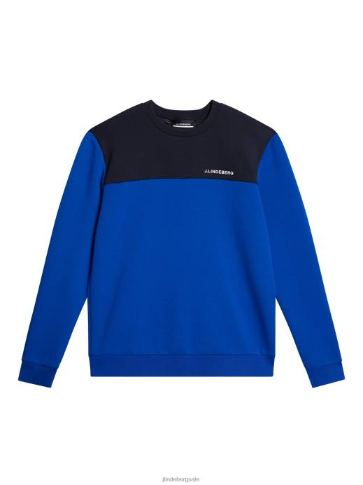 Men J.Lindeberg Surf the Web Jeff Sweatshirt Clothing 8R62531