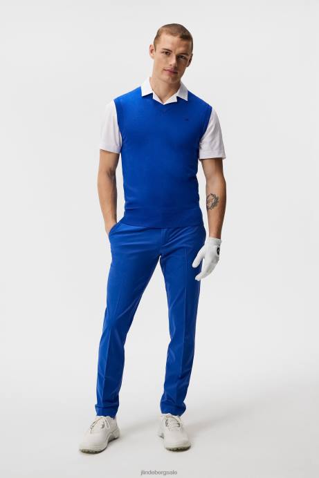 Men J.Lindeberg Surf the Web Liam Knitted Vest Clothing 8R62562