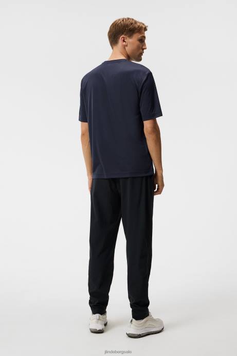 Men J.Lindeberg Navy Ade T-shirt Clothing 8R629