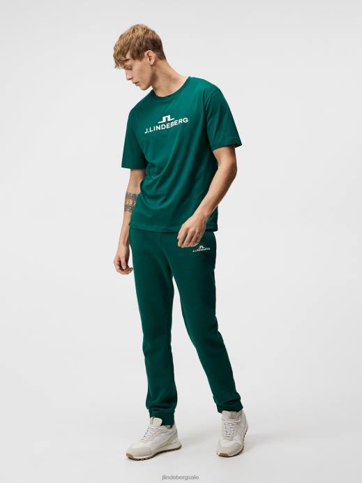 Men J.Lindeberg Rain Forest Alpha T-shirt Clothing 8R62177