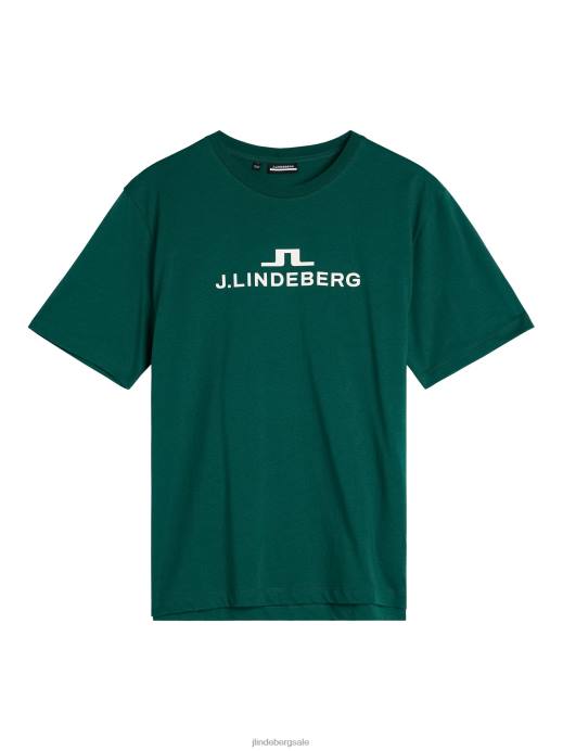 Men J.Lindeberg Rain Forest Alpha T-shirt Clothing 8R62177