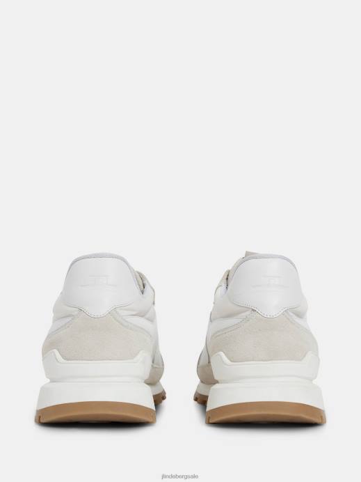 Men J.Lindeberg Cloud White Bridge Runner Sneaker Footwear 8R621268