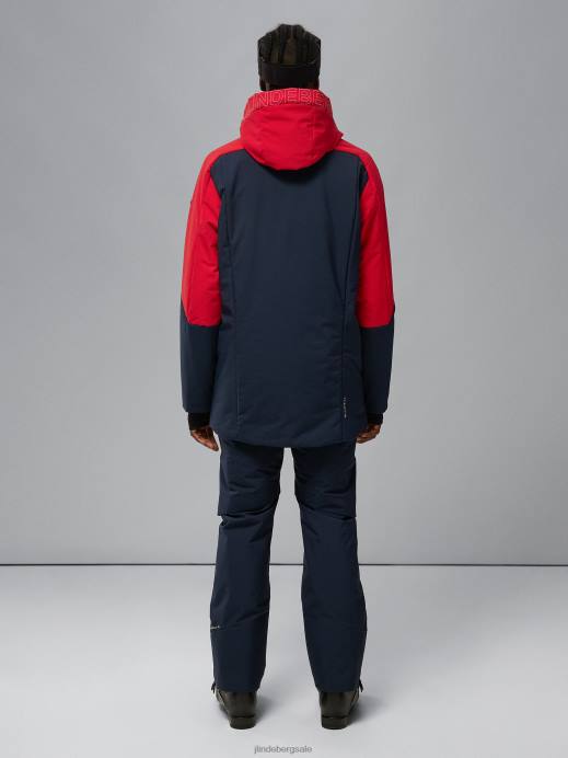 Men J.Lindeberg Barbados Cherry Atlas Pro Parka Clothing 8R621301