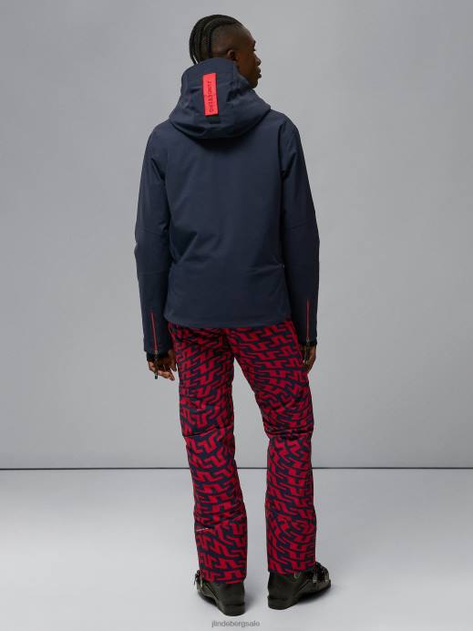 Men J.Lindeberg Navy Omnia Jacket Clothing 8R621297