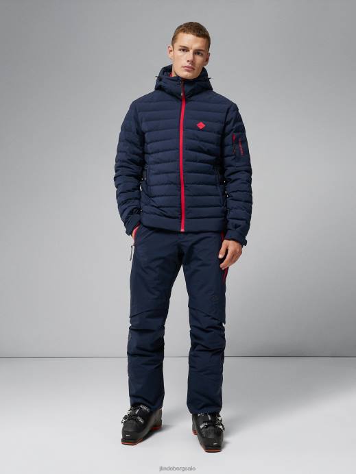 Men J.Lindeberg Navy Thermic Pro Down Jacket Clothing 8R621291