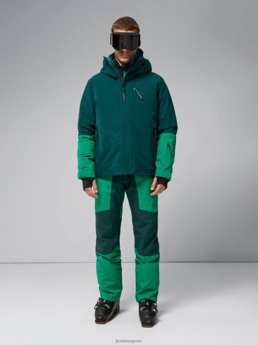 Men J.Lindeberg Ponderosa Pine Aerial 2-In-1 Shell Jacket Clothing 8R621295