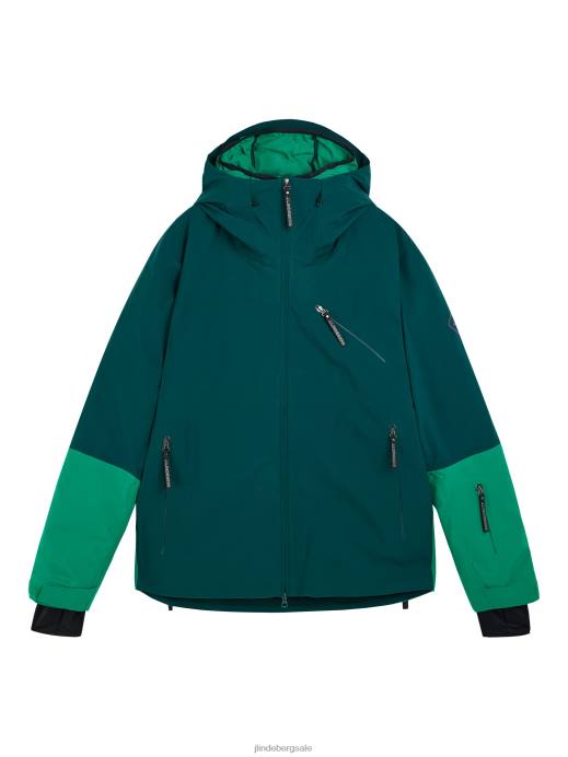 Men J.Lindeberg Ponderosa Pine Aerial 2-In-1 Shell Jacket Clothing 8R621295