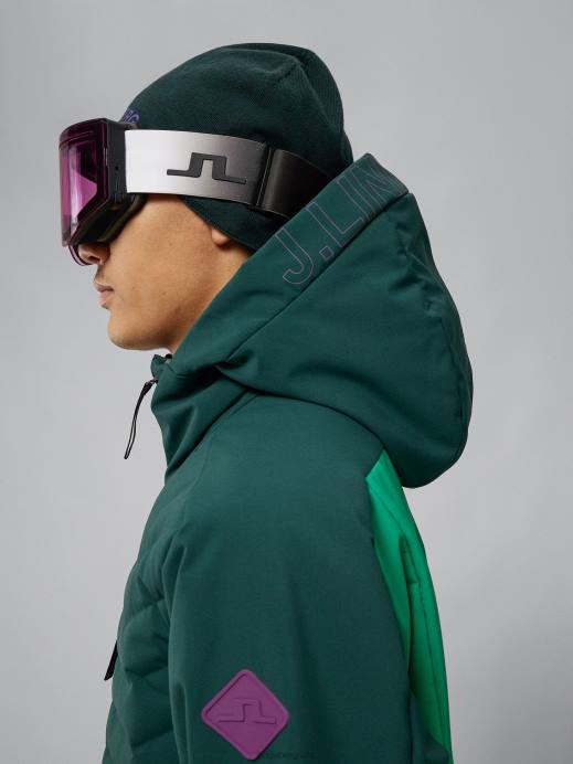 Men J.Lindeberg Ponderosa Pine Atlas Pro Parka Clothing 8R621302