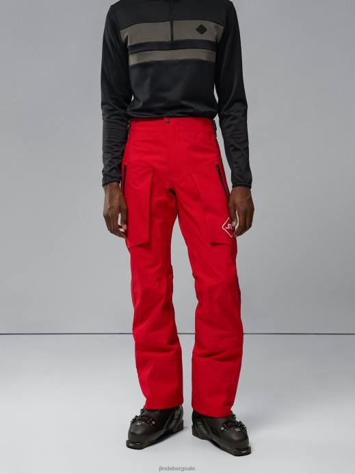 Men J.Lindeberg Barbados Cherry Aerial Shell Pant Clothing 8R621310