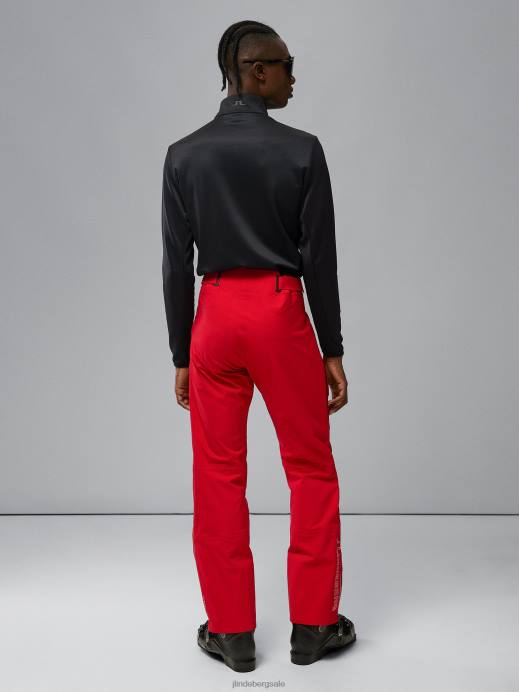 Men J.Lindeberg Barbados Cherry Aerial Shell Pant Clothing 8R621310